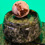 Фонтан настольный, серии МИНИ BallBack 2 из нефритоида с шаром из яшмы